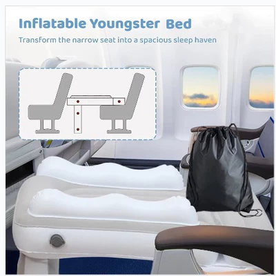 Cross-Border Children's Inflatable Car: Vehicle-mounted inflatable bed