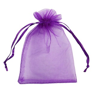Mesh bag yarn bag beam mouth gift bag organza cloth bag plain transparent jewelry storage bag small bag spot wholesale