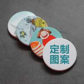 厂家定制创意卡通冰箱贴 陶瓷礼品 家居装饰 墙贴壁贴 广告冰箱贴