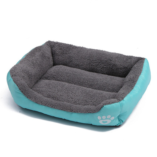Cat bed for warmth winter pet bed semi-enclosed cat mat square pet mat machine washable dog bed dog mat wholesale