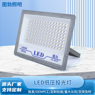 Led Low Voltage Floodlight 12V-85V Ac and Dc Universal Battery Boat Floodlight Tunnel Stall Outdoor Lighting
