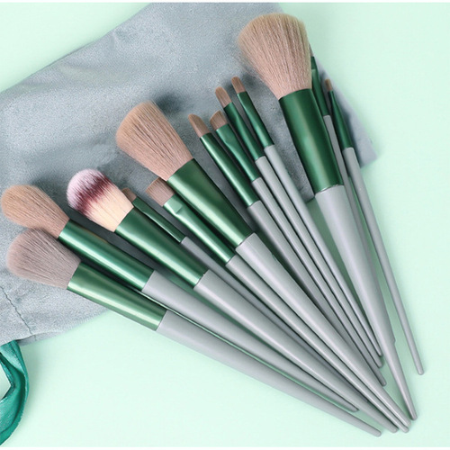 13 pieces Sijiqing makeup brush set Internet celebrity style foundation blush loose powder eye shadow brush beauty tools wholesale manufacturer