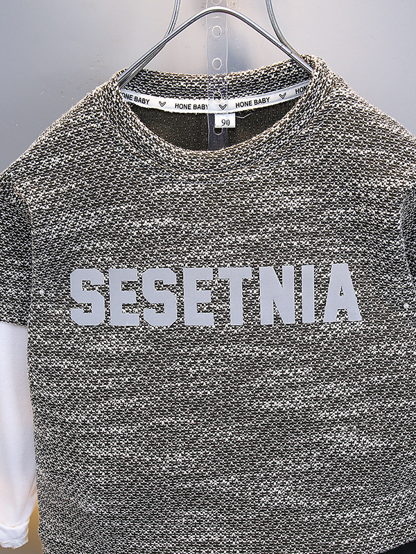 6136 Traje de otoño para niños Estilo occidental 2024 Nueva ropa para niños Ropa deportiva de otoño Dos suéteres casuales para niños Tendencia