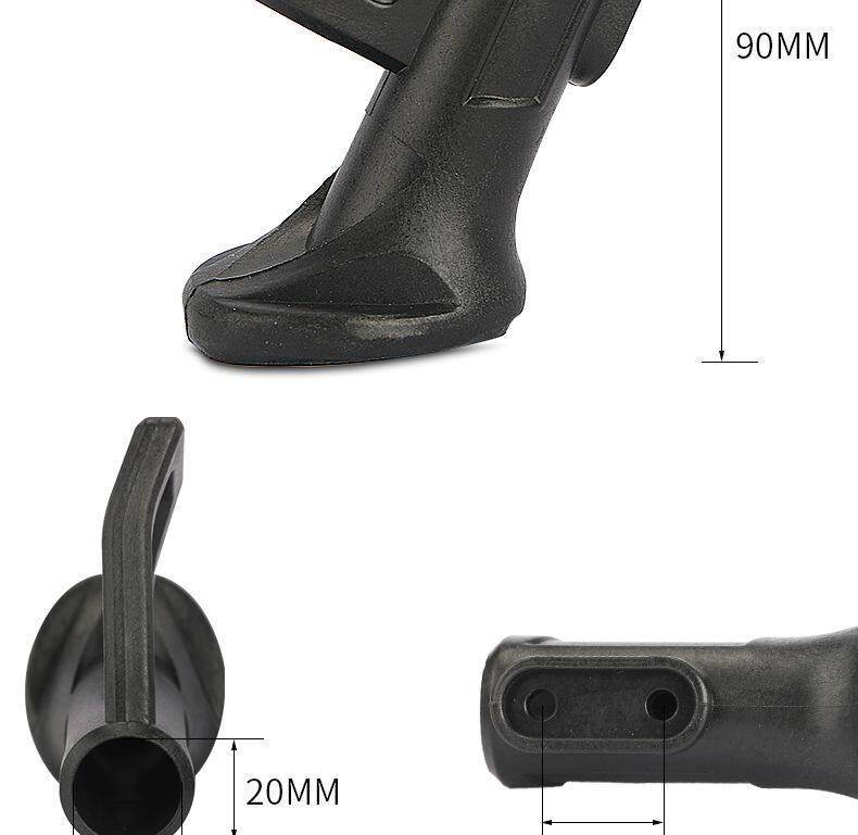 Suitable for Jinjie Aima Luyuan Electric Scooter Single Kickstand Plastic Cover Two-Wheeled Vehicle Side Stand Bracket Protective Cover
