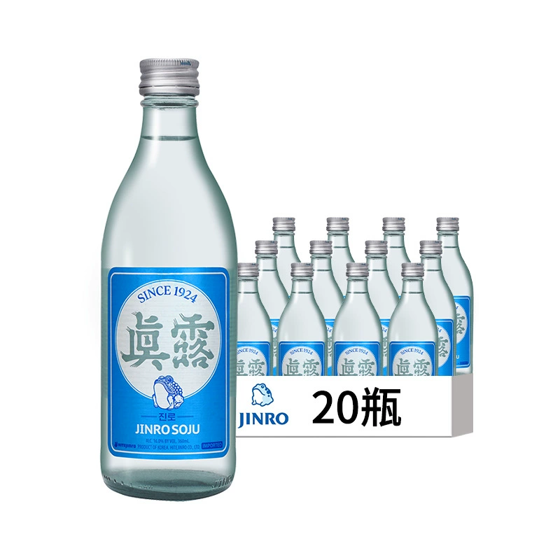 Бесплатная доставка, фруктовый соджу Zhenlu с вкусом, крепость 13°, 360 мл * 20 бутылок, оригинал из Кореи, импорт, объем и высокая цена, уточняйте у службы поддержки