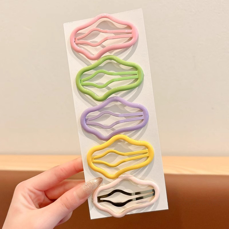 Nuevo color para niños nubes hueco cabello mar destrozado artefacto de cabello de la niña detrás de la cabeza dibujos animados clip BB joyería para el cabello