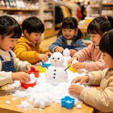 厂家直销魔术雪吸水性树脂人造雪儿童 DIY 原料造型雪花艺 DIY