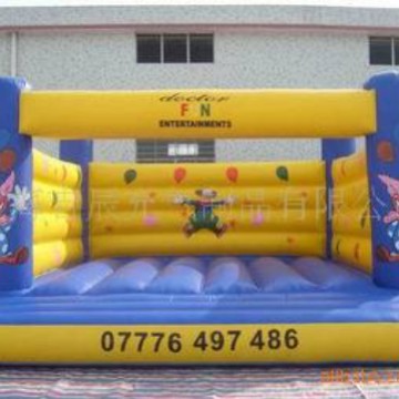 可定制充气蹦蹦床 儿童充气城堡 PVC材质小型室内充气滑梯弹跳床