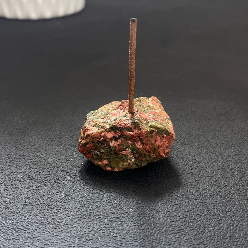 天然水晶原石香插底座摆件家居装饰品小众供佛香架线香创意礼品|undefined