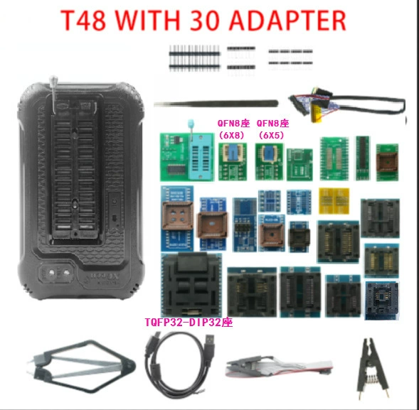 T48 high -speed USB programmer emmc SPI NAND NOR single -chip microcomputer motherboard BIOS