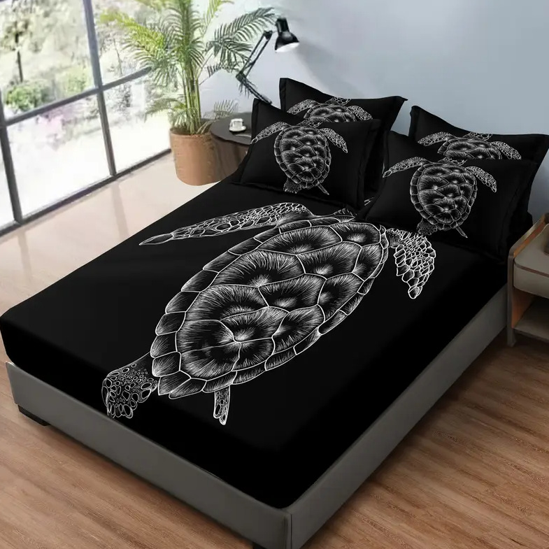 TEMU / JIT nuevo producto transfronterizo tortuga negra pro piel abrasiva cama de cama de cama