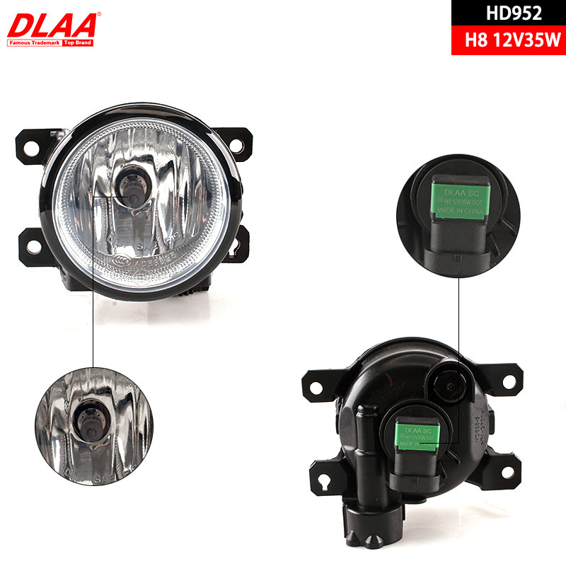 Aplicable a la décima generación Honda Civic delantero conjunto de luces de niebla 16 17 años nuevo Civic barra luz conjunto de luces de choque