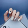 Nail stickers for manicure, fake nails for nails, accessory handmade, wholesale, ready-made product