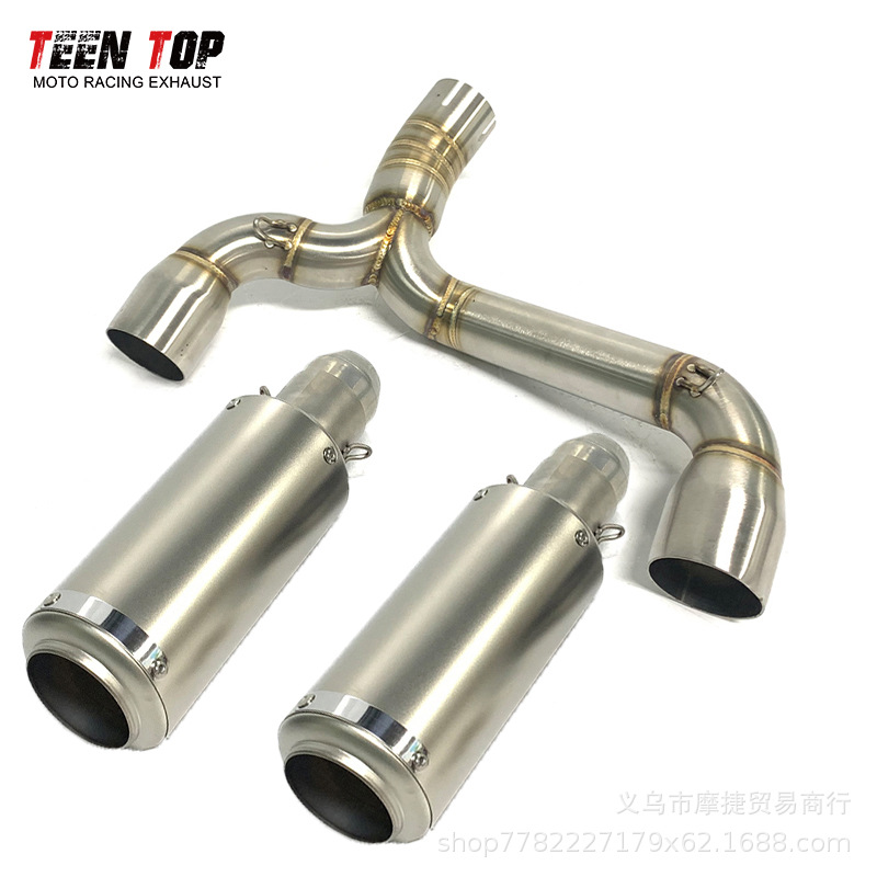 Suitable for Motorcycle Suzuki Cb650R/Ninja400/R1 Modified Exhaust Pipe Sc Scorpion Tail Section Exhaust Pipe