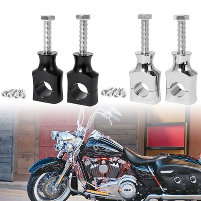 Suitable for Harley Cruise Prince Motorcycle Modified Retro Faucet Handlebar Seat Heightening Column Fixed Code