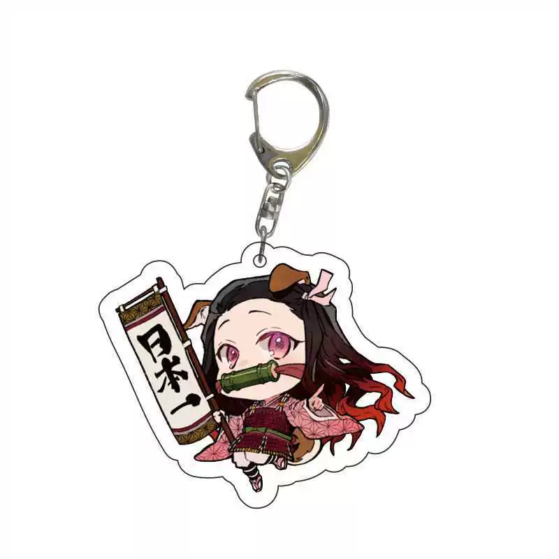 Japanese transparent keychain, minifigure, (Physicals)