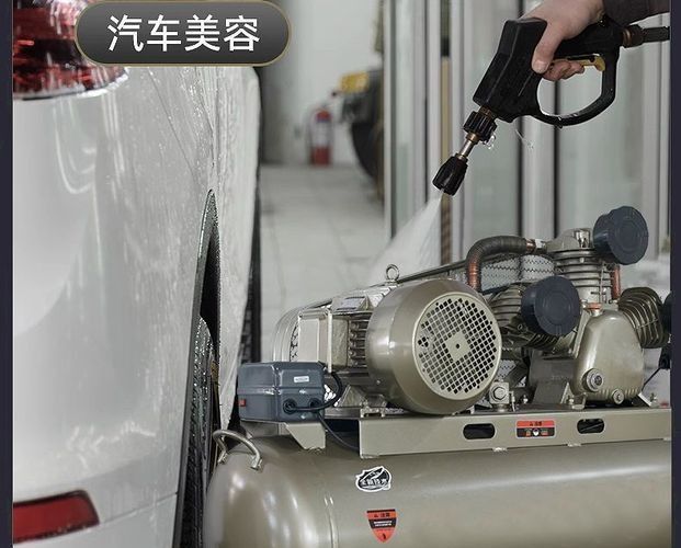 Real stone paint industrial air compressor, high-pressure air compressor for painting, 220V large and small air pumps, 380V for auto repair