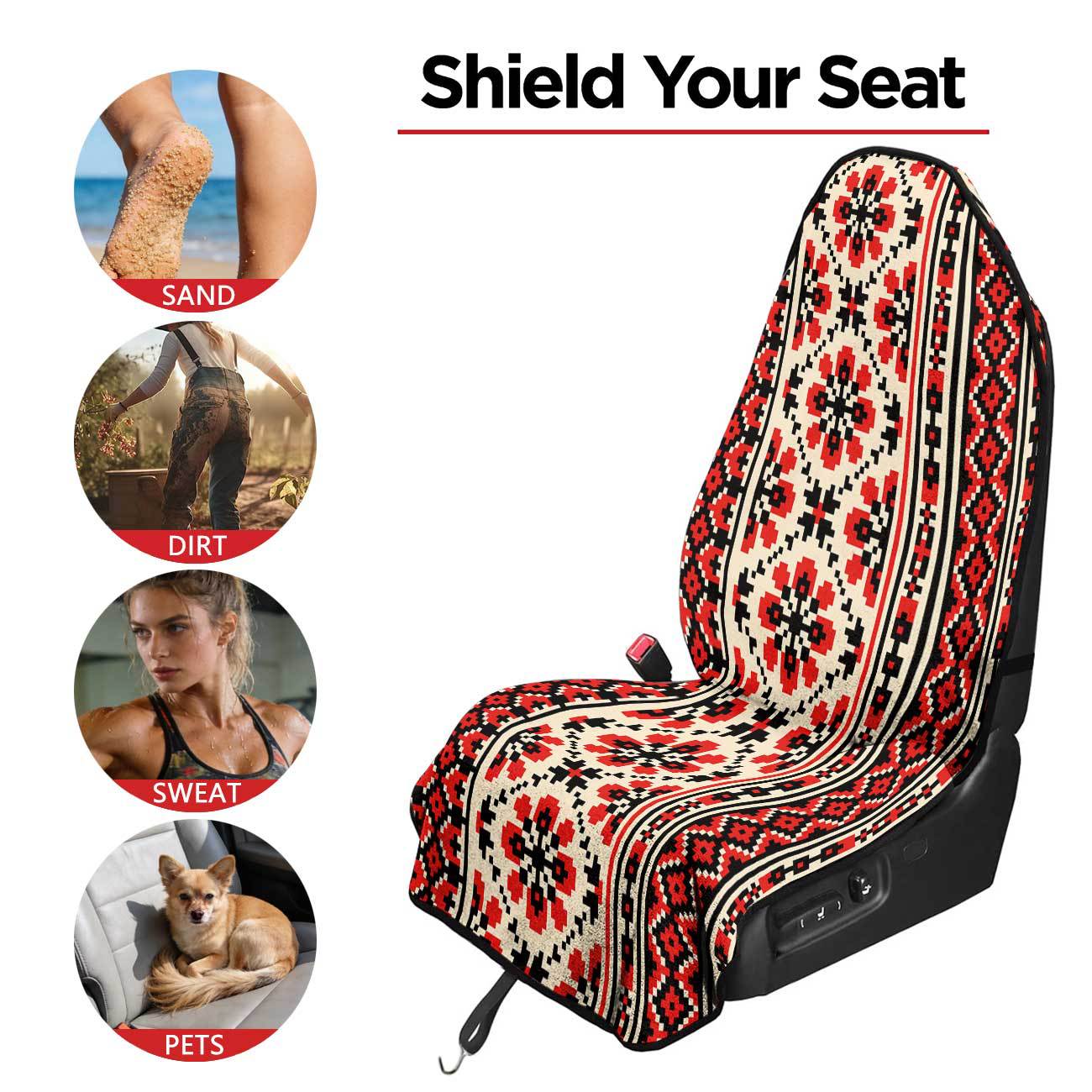 Car seat towel cover front seat protector suitable for gym and exercise, universal for all seasons, car use 31