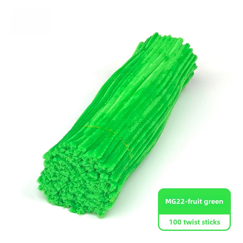 Encrypted twist rods (MaoGun) DIY craft pipe cleaners, ultra‑dense, multi‑color sets (about 100 pcs)
