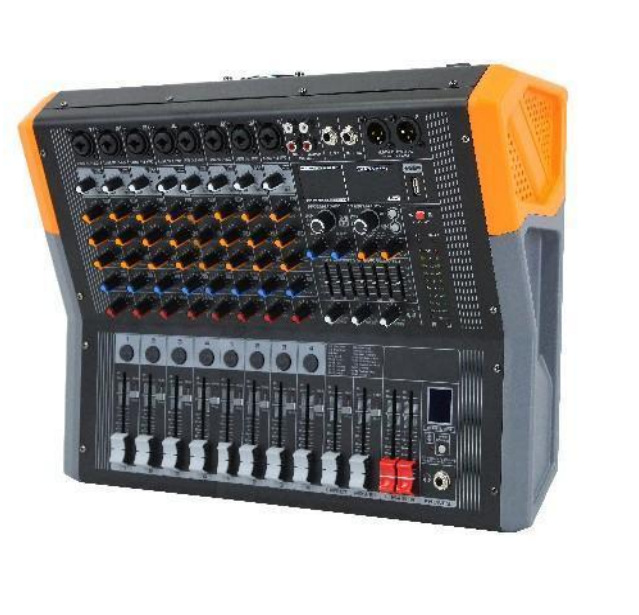 Mezclador profesional transfronterizo amplificador integrado 99 tipos de efectos DSP USB Bluetooth reverberación