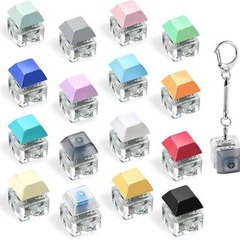 減圧ボタン キーキャップ キーホルダー キーボード キーホルダー ミニ クリエイティブ 楽しい プッシュ式減圧ポータブル アーティファクト