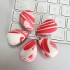 Drop-shaped, two-color, small