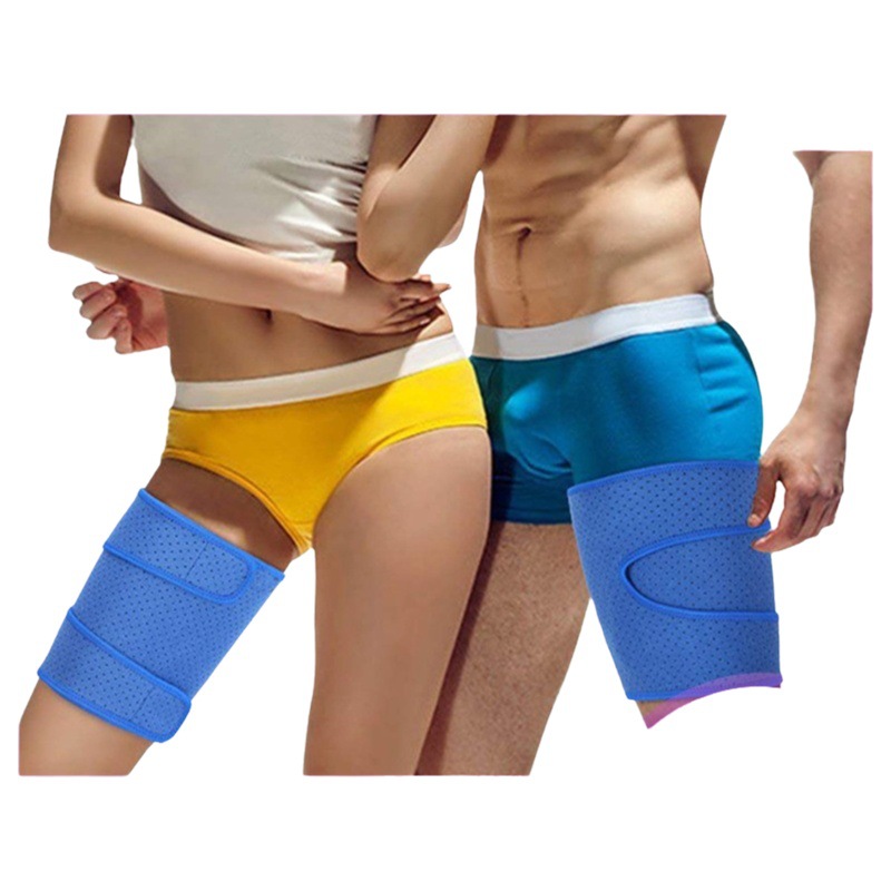 Sports leg guard bandage diving material sports fitness fixed bandage thigh strap anti-strain fitness thigh protection