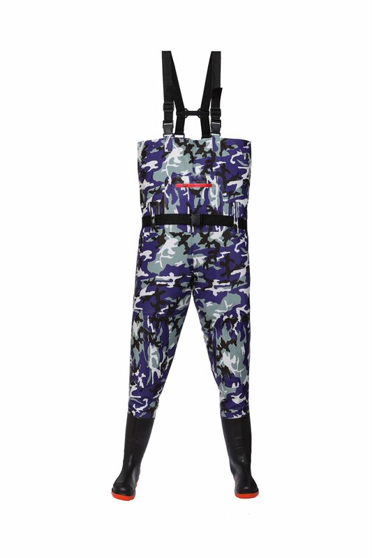 半身の下のズボンは厚くて耐摩耗性の防水の服の一体の連体の雨靴の全身の雨のズボンの渉水のズボンです。|undefined