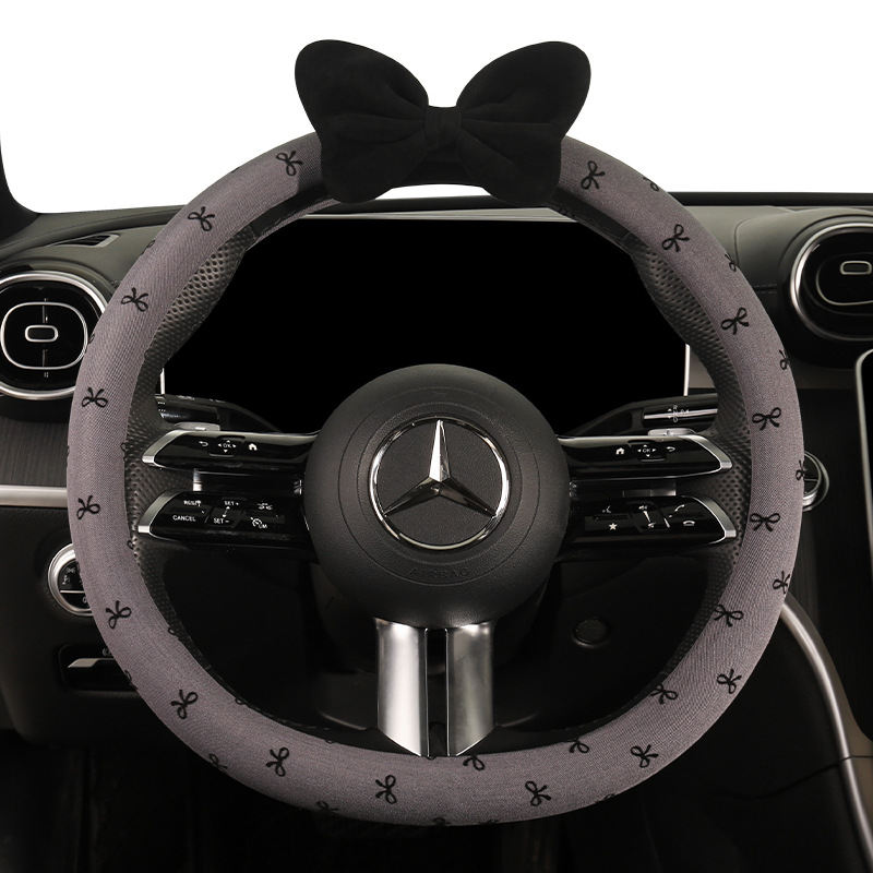 Stylish Bow Steering Wheel Cover for Mercedes
