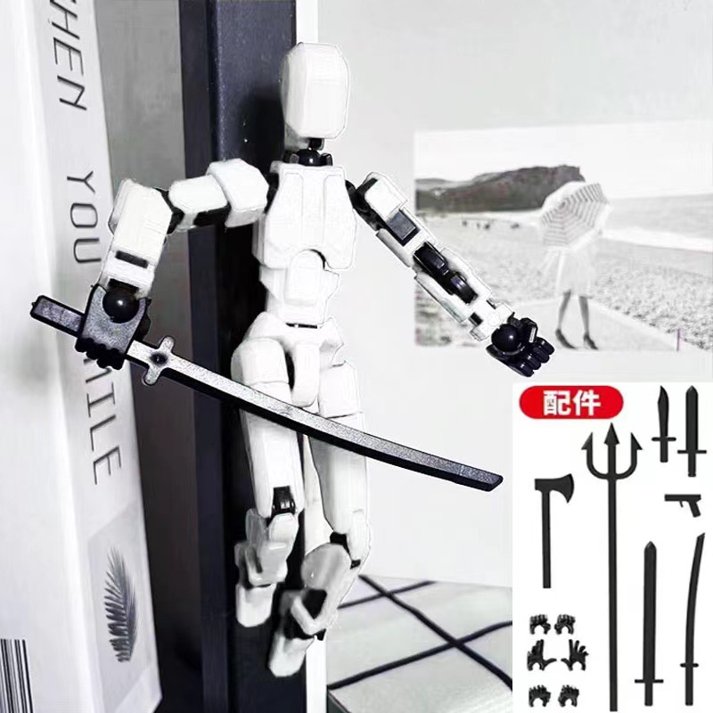 Antigravedad completa articulación muñeca móvil figura Lucky 13 tercera generación Dummy muñeco juguete DIY venta al por mayor transfronteriza