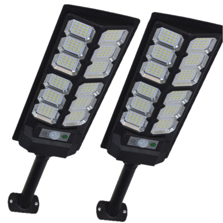 Comercio electrónico transfronterizo caliente interruptor de luz solar al aire libre control remoto iluminación de inducción automática lámpara de patio al aire libre lámpara de pared