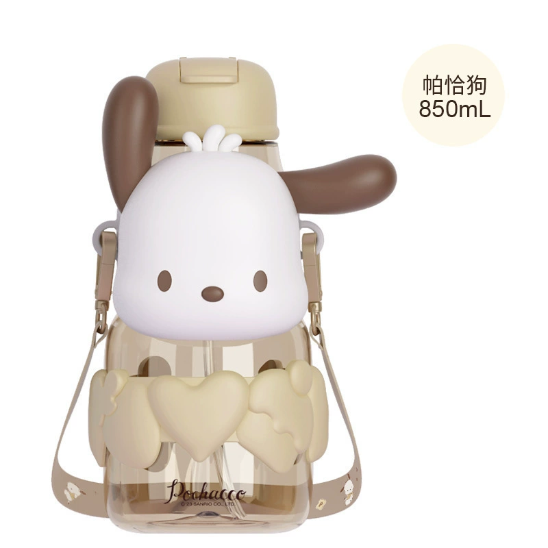 Sanrio, Ultra, высококачественная детская трубочка со стеклом, вместительная Ultraman Tiga, чайник, падение защиты