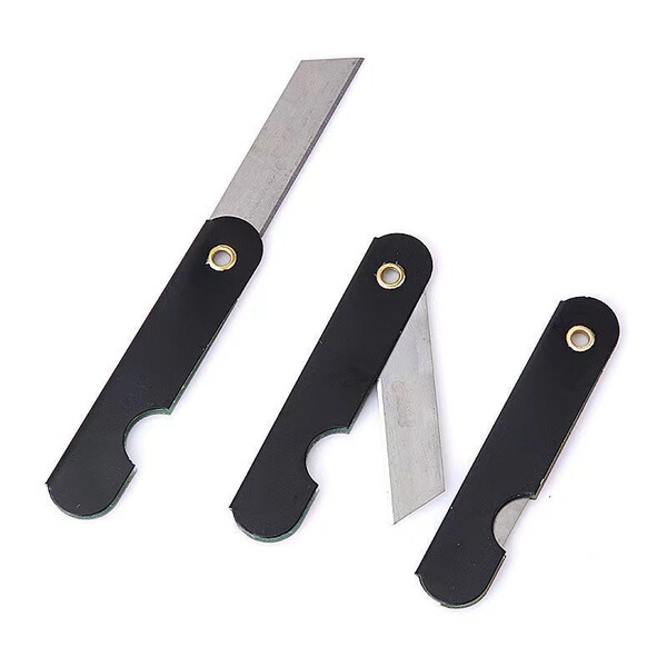 Iron Piece Pencil Knife Stationery Knife Student Paper Cutter Large Size Pencil Sharpener Express Knife Foldable Knife