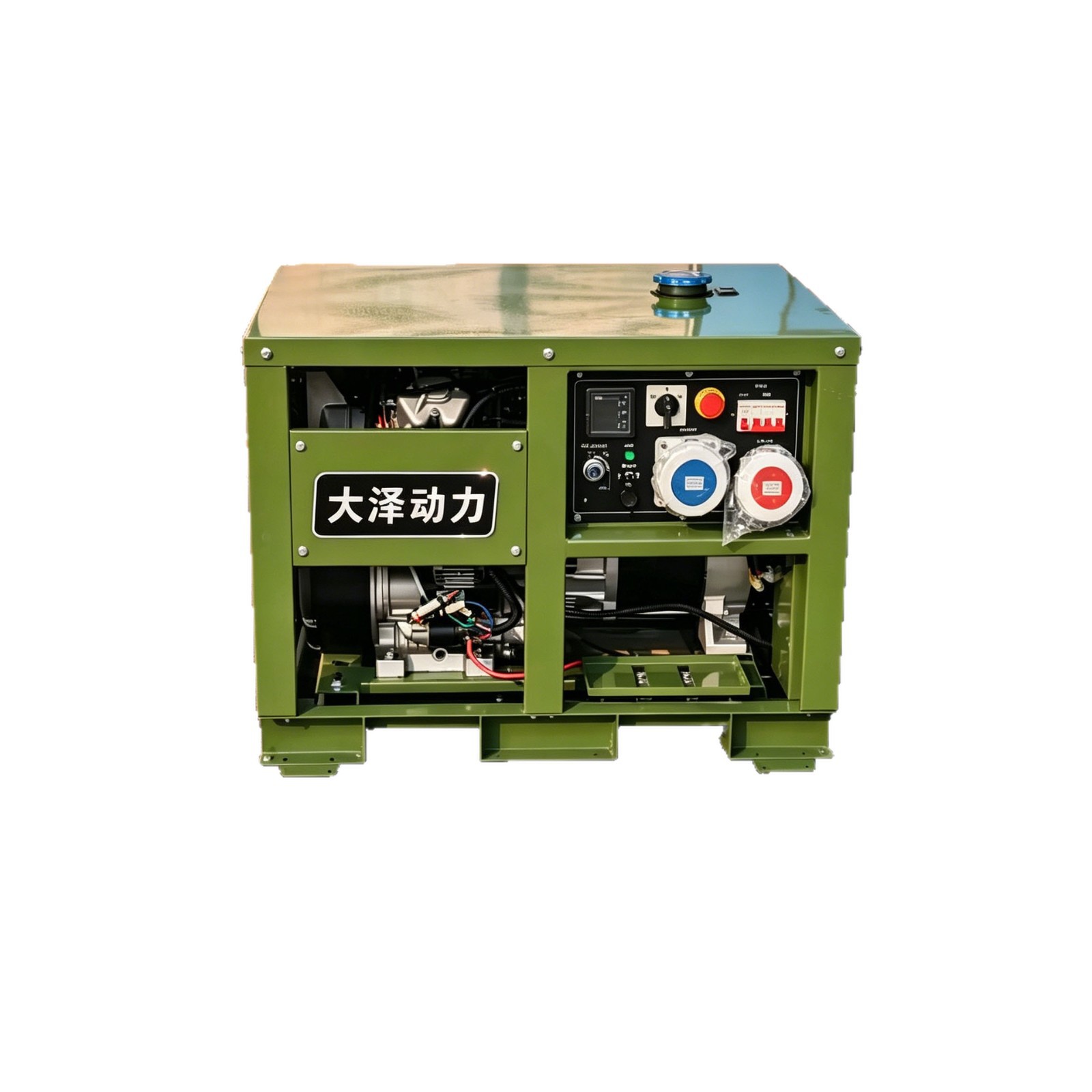 20KW generador diesel de alta potencia Dazawa Power 380V motor de cobre puro suministro de energía de reserva de emergencia a bordo