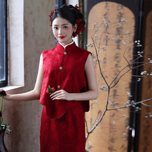 Toast Dress Bride 2025 Summer New Engagement Dress New Chinese Style Thin Wedding Xiuhe Suit High-End Wedding Dress
