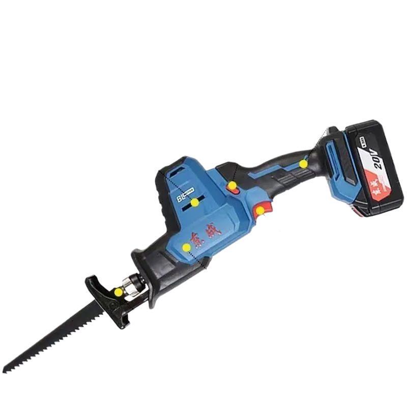 Dongcheng 20V 充電式レシプロソー DCJF22 電動木工金属ポータブルソーサーベルソーロギングポータブル電動のこぎり|undefined