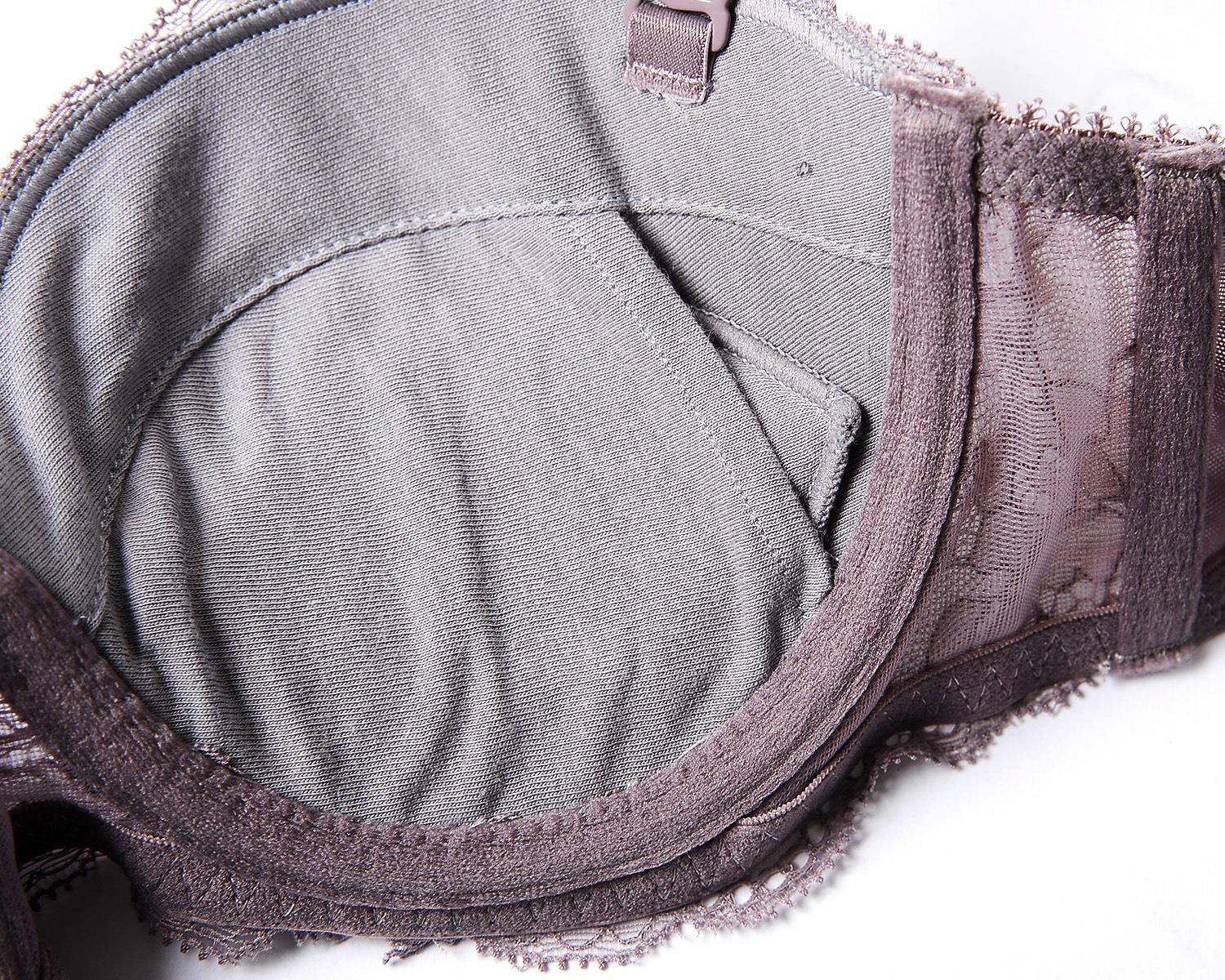 Nieuwe kanten kleine borstplooi inzetstuk pad dames 9227 bh set 16002_voghion.com