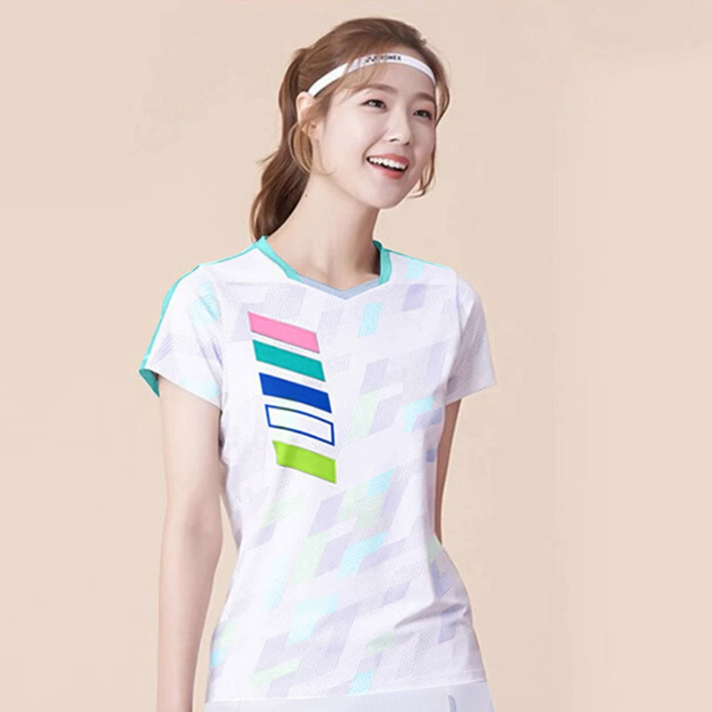 Summer uniform for badminton, quick dry set for training, with short sleeve