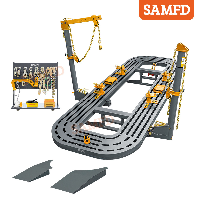 Corrector de haz de coche agujero cuadrado reparación de automóviles suministro directo de fábrica en forma de I de acero corrector de haz de chapa