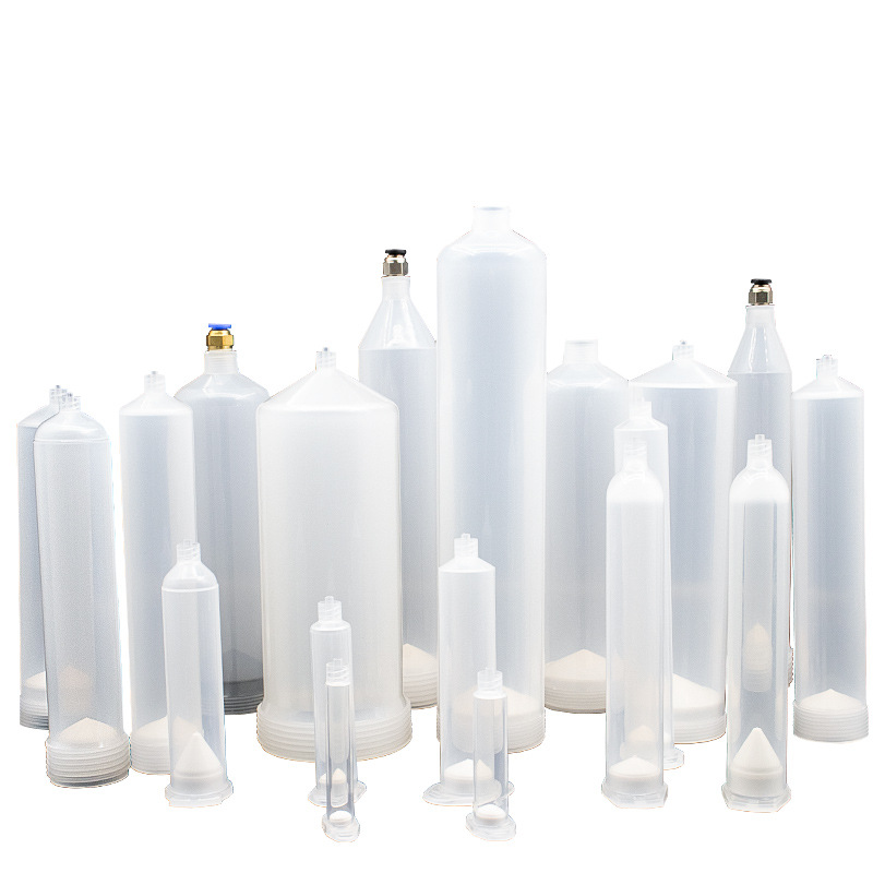 Dispensing Machine Syringe Plastic Dispensing Equipment Accessories Adapter American-Style Glue Filling Needle Tube Transparent 5