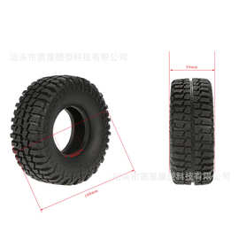 1/10 RC4WD D90轴向 SCX10 RC  1.9“100 mm 1/10刻度轮胎配件