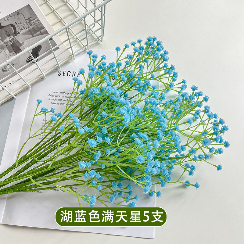 Una sola flor de simulación de flores falsas de decoración de boda mano ramo de flores hechas a mano con sensación de goma suave flores de plástico al por mayor