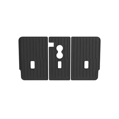 Suitable for 6-Seater Tesla Updated Trunk Mat - refreshed-model-y-standard-tpe-second-row-seat-back-cushion-3-piece-set-default-item