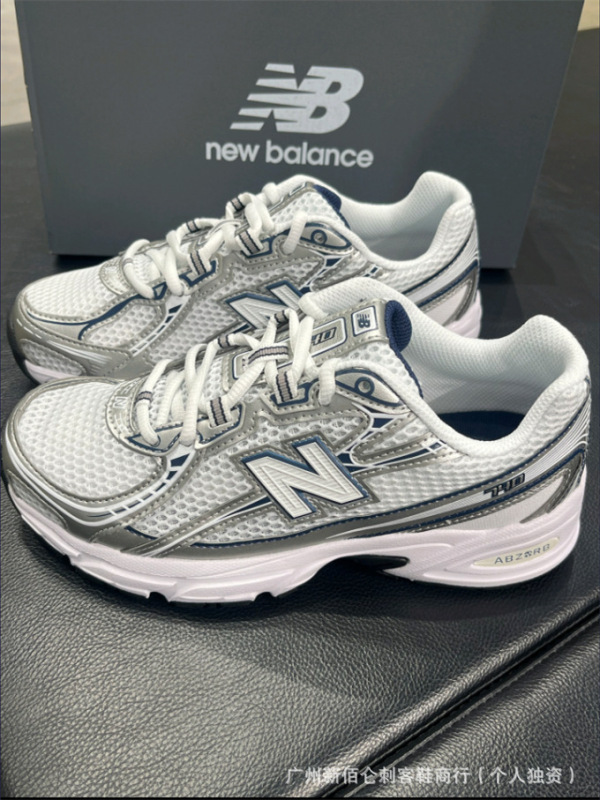 莆田靴ニューバランスピュアオリジナルメッシュNB740スポーツランニングシューズ多用途男性と女性のお父さん新しいランニングカップル男性|undefined