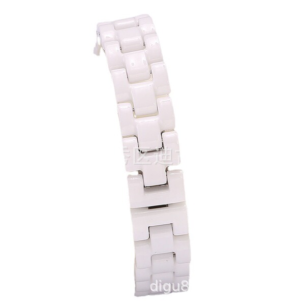 Fashionable trend quartz white elegant swiss watch