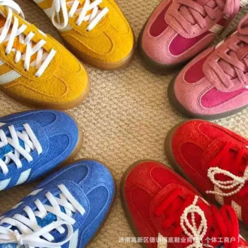 Pure Original Gazelle German Training Shoes Classic Campus Women's Shoes Adidas Training Shoes Versatile Sports and Leisure Couple Sneakers