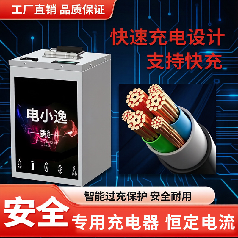 Ningde Era Lithium Iron Phosphate Battery 48V 60V 72V Two-Wheeled and Three-Wheeled Electric Vehicle Delivery Large Capacity Battery