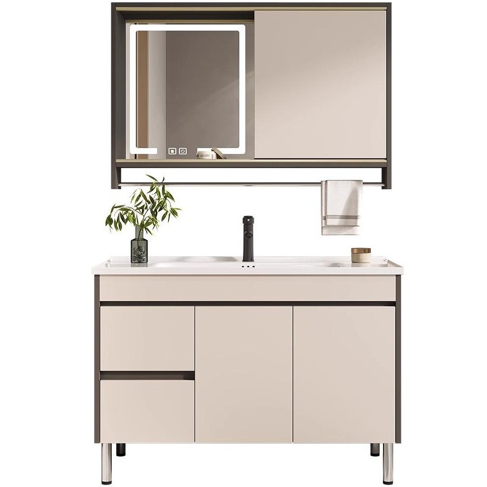 Hogar piso lavado Mesa fregadero con lavabo madera maciza armario integrado lavabo gabinete balcón piscina lavandería piscina