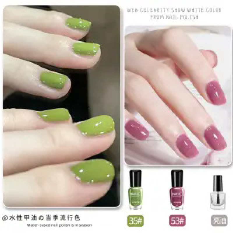 53 아이스 투명 흑자두 누드 + 35 말차 그린 + 브라이트 오일