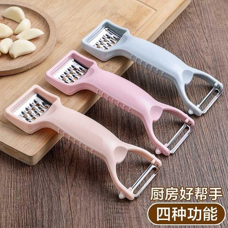 多機能ステンレス鋼の皮むきナイフの皮むき器の台所の果物は多く皮むきナイフの果物の皮むき器を削ります。|undefined